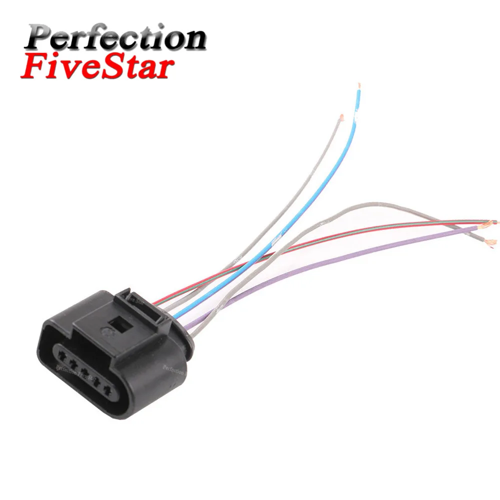 

1J0973705 For VW Passat Golf Jetta Touareg For Audi A3 A4 A6 A8 Q7 TT 5 Pin VAG Air Flow Meter Wire Connector Plug