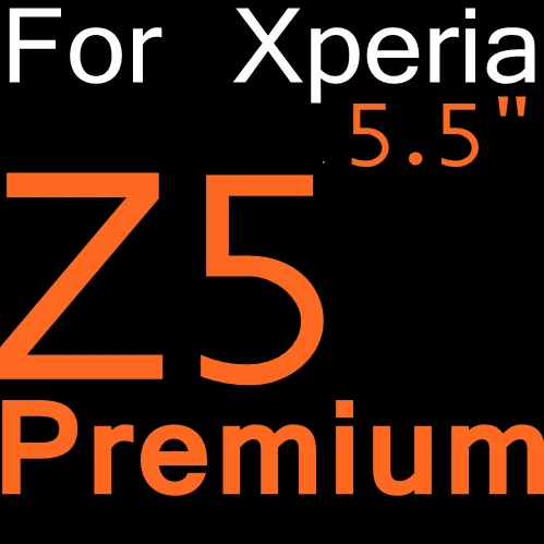 9H 0,26 мм HD Премиум Закаленное стекло для sony Xperia Z Z1 Z2 Z3 Z4 Z5 Compact C L E5 E3 M2 M4 M5 Aqua взрывозащищенный чехол для экрана - Цвет: For Z5Premium