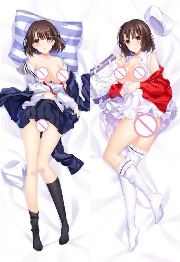 Апрель 2017 обновление Saekano saenai heroine no sodatekata kasumigaoka utaha & eriri наволочка для подушки katou