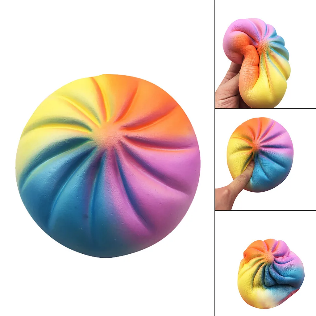 

Squishy Toys Smooshy Mushy Skuishy Steamed Stuffed Bun Super Slow Rising Authentic Kid Toy Decompression Toys Anti-stress Gift
