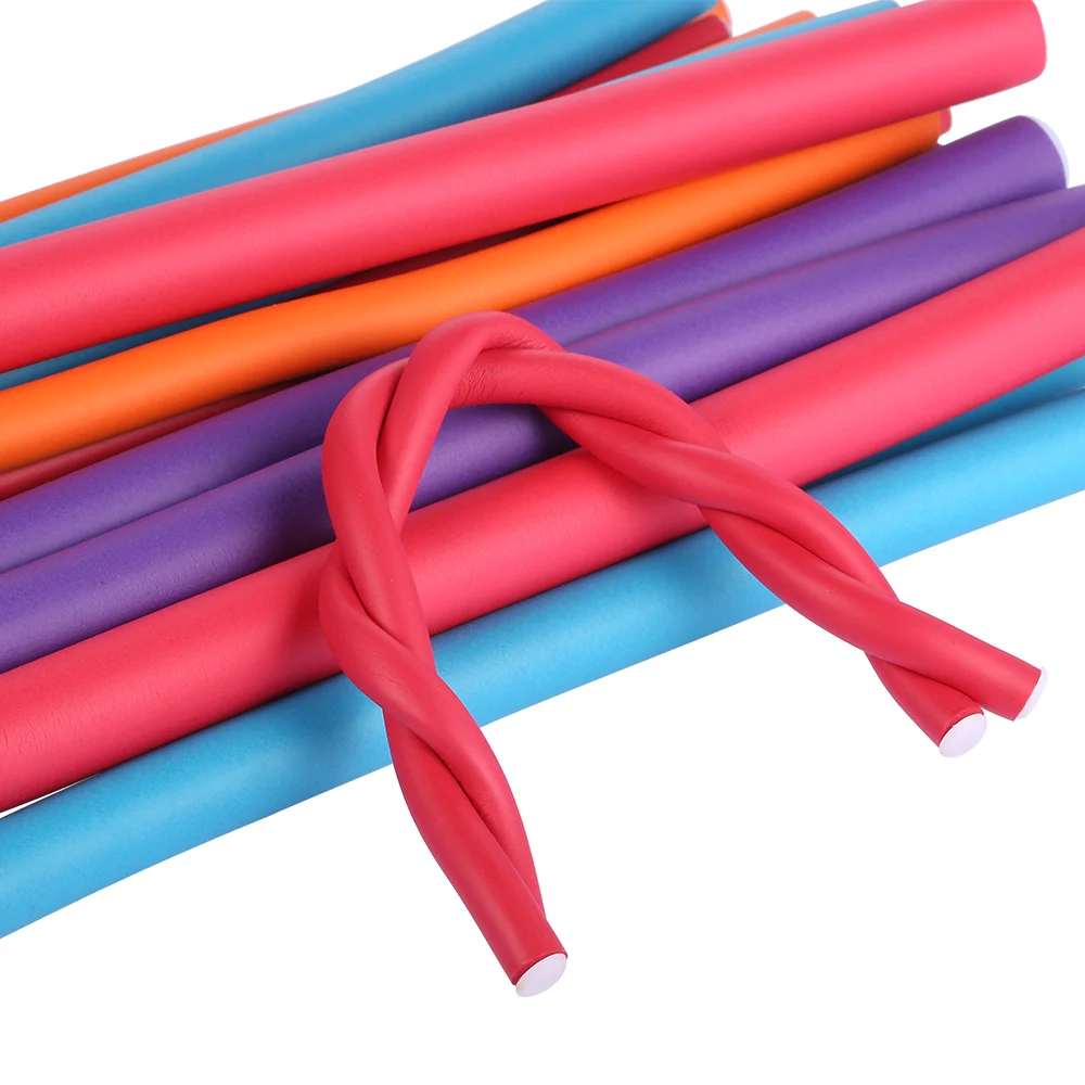 Buy 36Pcs/lot DIY Hair Curling Rods Flexible Spongia