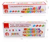 Safe Montessori coloful Children Preschool Teaching kids Counting and Stacking Board Wooden Math Toy learning educational toys 5