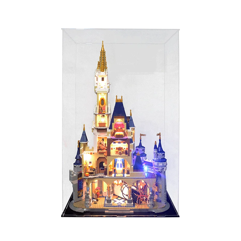 Чехол витрина для Lego Золушка принцесса замок 71040 Замок принцессы 16008 строительные