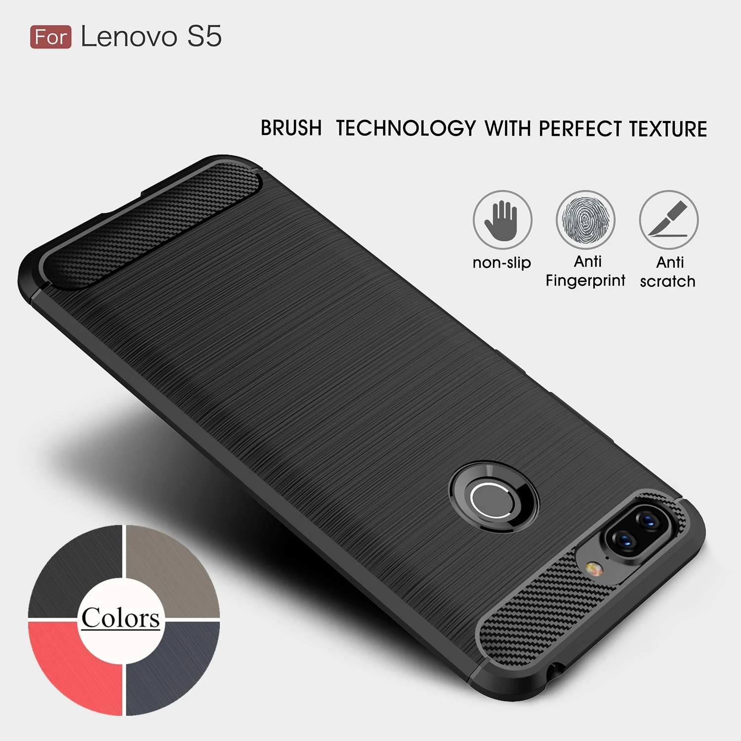 Чехол для Lenovo S5 5 7 &quotTPU силиконовый чехол ультра тонкий мягкий матовый телефона