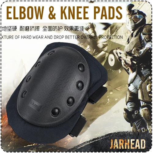 4pcs/set ,Special Tactical protective gear Blackhawk protectors elbow