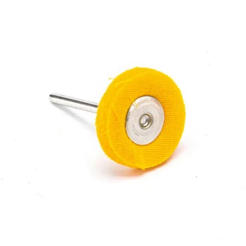 

10Pcs/lot 1 Polishing Cotton Cloth Wheel Brush Rotary Buffing Tool 3mm Shank