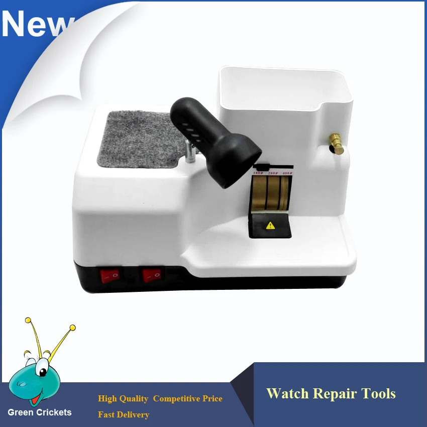 

110V/220V 90W Watches & Jewerly Polishing Machine,3 Wheels electrical Glasses/Watches/Jewellery Polisher Grinder With Light