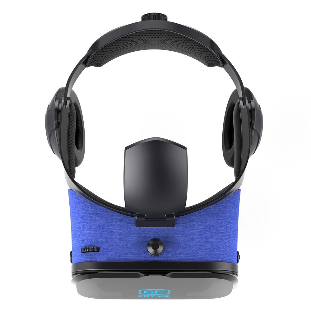 Fiit 3D виртуальной реальности VR box очки чехол с HiFi наушники для просмотра видео