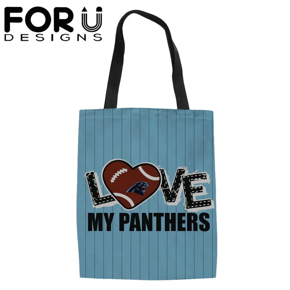 FORUDESIGNS/летние Брендовые женские холщовые сумки для шоппинга 3D Love My Arizona напечатанные дорожные сумки на плечо женские полосатые сумки для покупок