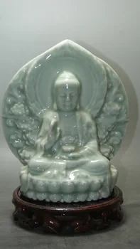 

Fine Old Porcelain Kwan -Yin Statue ceramic home decor decoration pure handmade