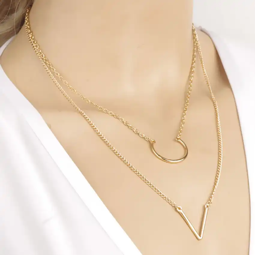 neck piece gold