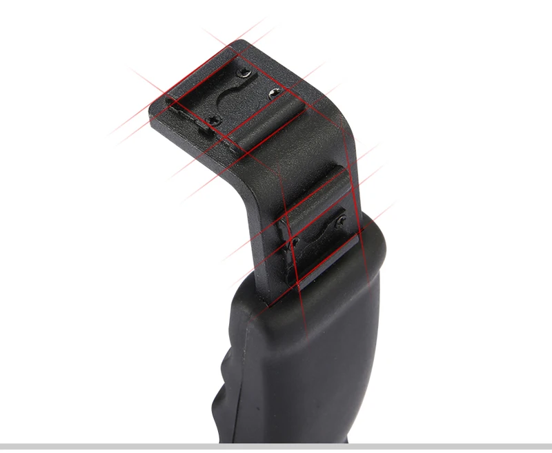 Handheld L-Type Stabilizer BracketHolder Expansion Bracket Handle Grip For DJI Osmo Mobile Zhiyun Smooth4 Stabilizer Accessories