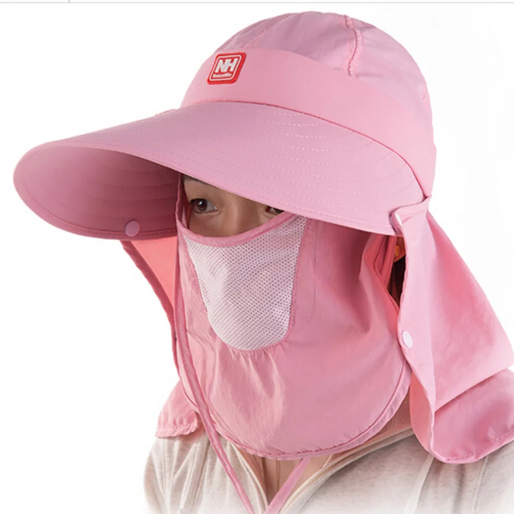 Naturehike Women Summer Outdoor Sunshade Caps Fishing Hiking Beach
