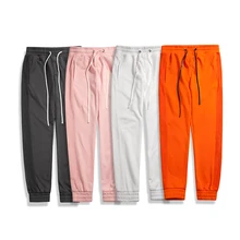 Новые поступления высокие уличные мужские тонкие дешевые эластичные тренировочные брюки Jogger брюки мужские повседневные Сращенные тренировочные брюки хип-хоп