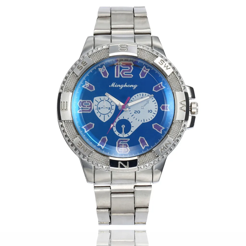 

New Luxury Watch Fashion Stainless Steel Watch For Men's Quartz Analog Wrist Watch Male Clocks relogio masculino erkek kol saati
