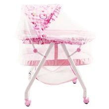 CANCHN новорожденная детская кровать, портативная детская кроватка, складная детская кроватка, может быть качающаяся кровать