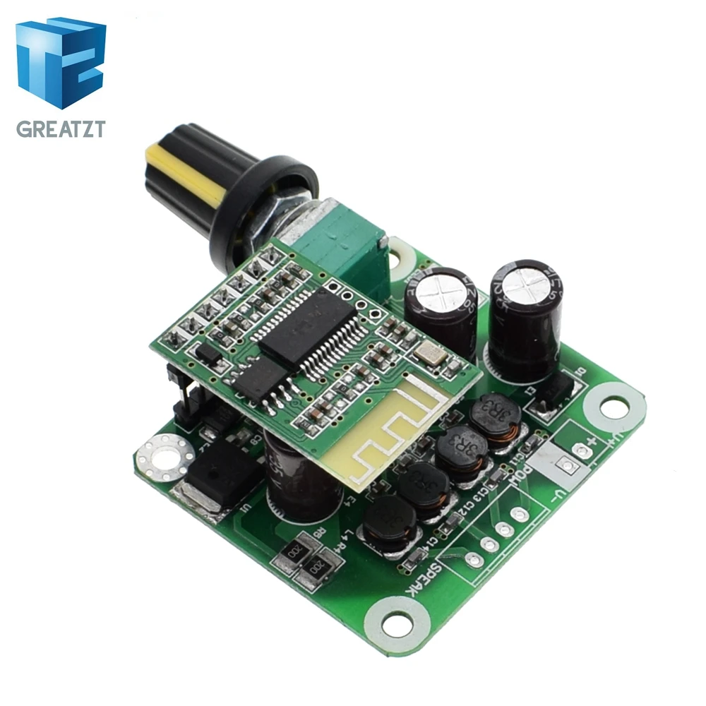 

Bluetooth 4.2 TPA3110 15w+15W Digital Stereo Audio Power Amplifier Board Module 12V-24V car for USB Speaker,Portable Speaker