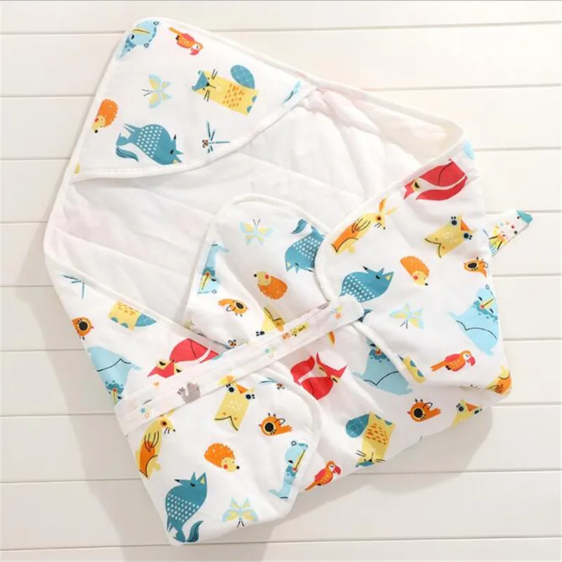 

Baby Bath Towels Newborn Blanket Bedding Swaddle Animal Bebe Bathrobe Hooded Bathing Towel baby stuff