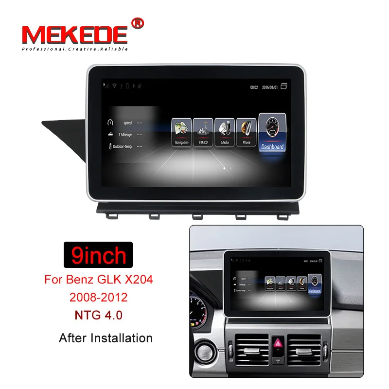MEKEDE HD 3GB ram+ 32GBROM для Benz GLK Class X204 2008~ Android 7,1 автомобильный dvd-плеер gps аудио авто стерео Мультимедиа