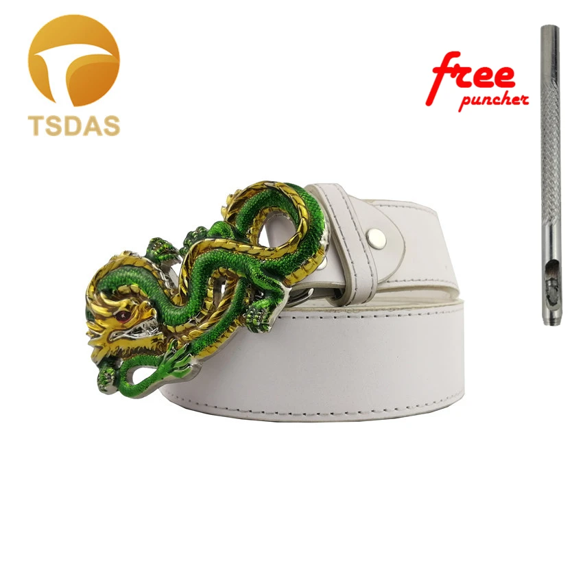 

Fashion Belt Buckle Metal Dragon With Good Plating Suitable For 4cm Width Belt Animal Belt Buckle Head for Men