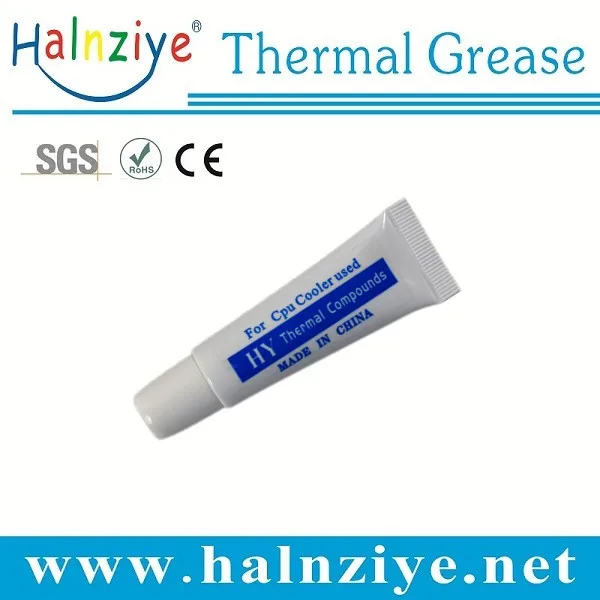 Процессор и светодиодные hy510 Серый Радиатор Термальность смазки/Термальность соединения/Термальность Зубная паста Форма трубки 25 грамм