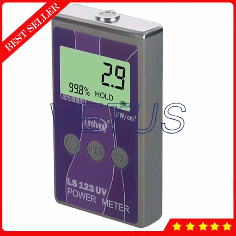 LS123 портативный цифровой измеритель интенсивности ультрафиолета с УФ-измерителем мощности прибор для измерения ультрафиолета