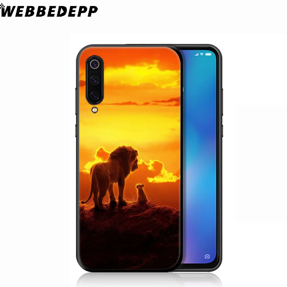 WEBBEDEPP «Король Лев», мягкий чехол для Xiaomi mi 9T 9 8 SE 6 A1 A2 A3 Lite mi A1 mi A2 mi A3 mi F1 макс 3 mi 8 CC9E CC9