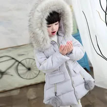 New  Winter Jackets Girls Hooded Thickness Kids Coats   Winter Jacket   8WC052