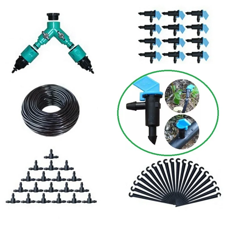 Шланг садовый 40 м 4/7 мм 30 шт.|micro irrigation system|irrigation systemmicro |