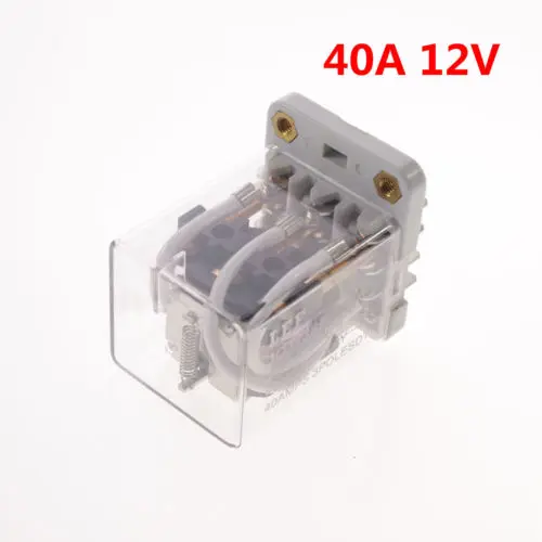 12VDC 40A 3PDT реле мощности управление двигателем серебряный сплав x 1 | Обустройство