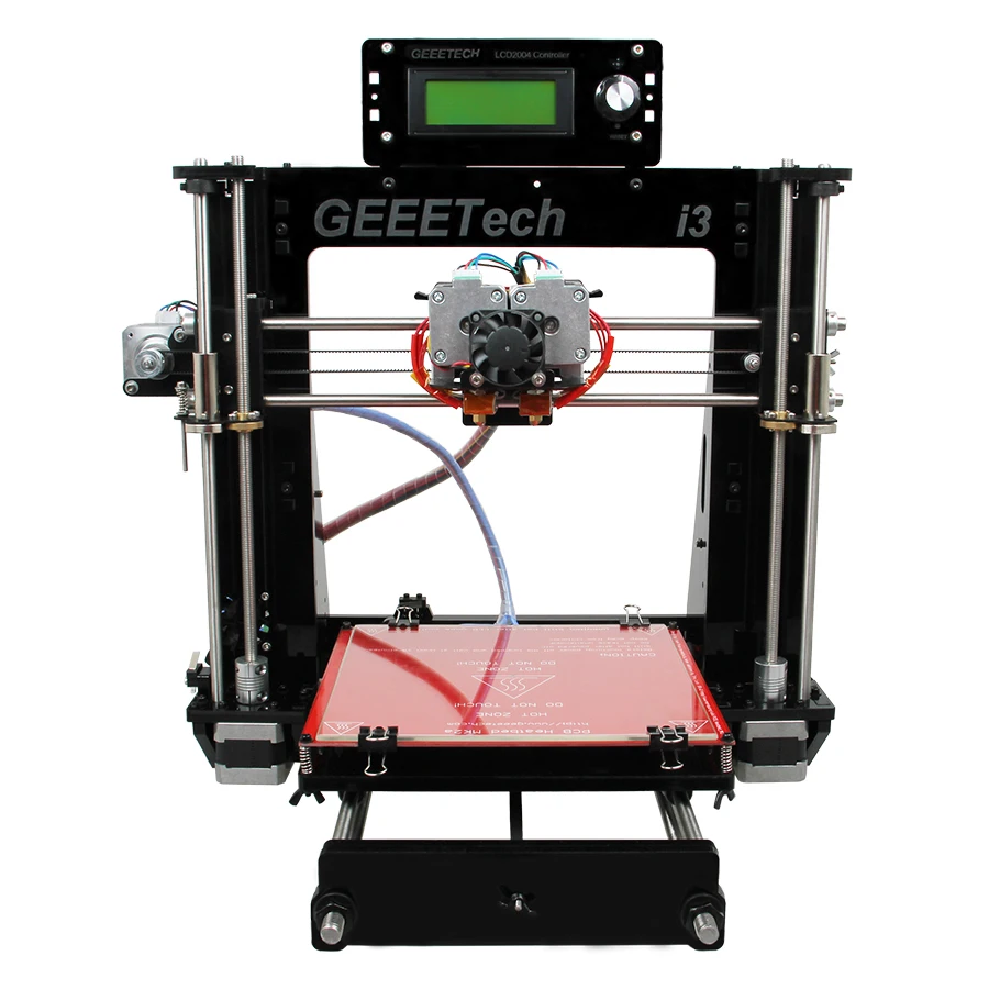 Geeetech I3 Pro C 3D принтер Impressora двойной экструдер LCD2004 GT2560 материнская плата доставка
