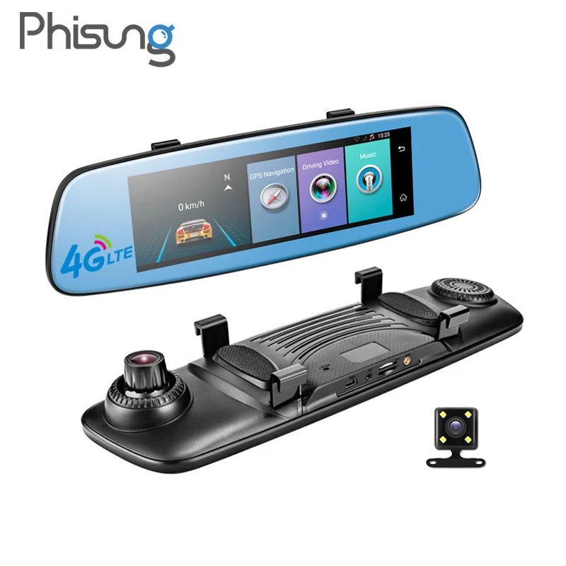 Phisung E06 4 г Видеорегистраторы для автомобилей 7,84 "Touch ADAS Remote Monitor Зеркало заднего вида с dvr и камера Android Dual объектив 1080 P WI-FI dashcam Phisung E06 4 г Видеорегистраторы для автомобилей 7,84 "Touch ADAS Remote Monitor Зеркало заднего вида с dvr и камера Android Dual объектив 1080 P WI-FI dashcam
