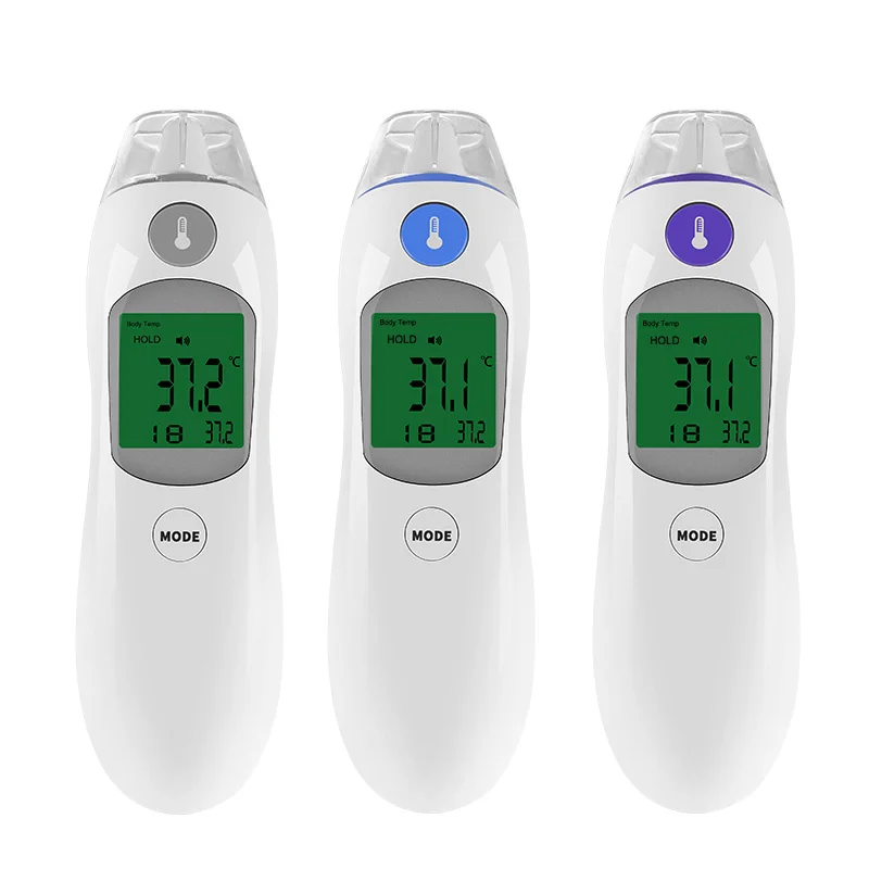 

LCD Electronic Baby Adult Digital Thermometer Infrared Forehead Non-contact Temperature Measurement Device Gun Baby Adult Care