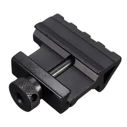 Rail Mount Quick Release алюминиевый сплав Охота Аксессуары 4 Слот 45 градусов угол смещение