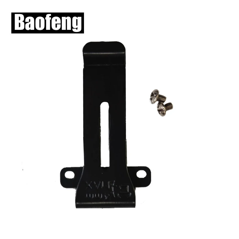 

XQF Replacement Belt Clip Clamp Clinch Hook Bracket for Baofeng Two Way Radio BF-666S BF-777S BF-888S UV-5R For Kenwood TK-308