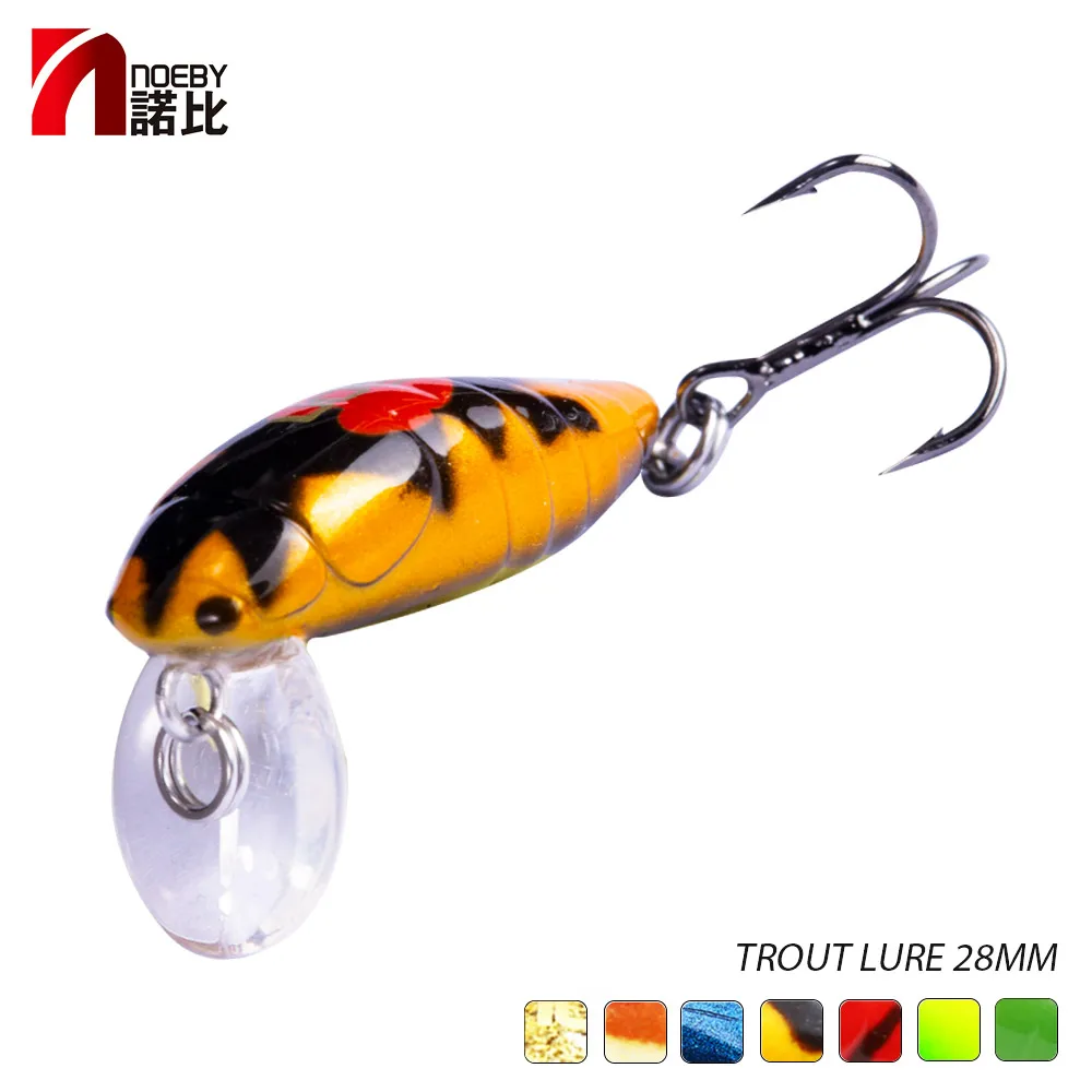 NOEBY NBL9159 Floating Lure Bass Pike Lure Walleye Bait Trout Plastic