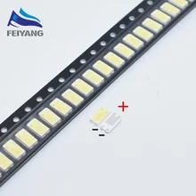 1000 шт. для LG 5630 3V 0,5 W светодиодный подсветка светодиоды средней мощности холодный белый ЖК-подсветка для ТВ