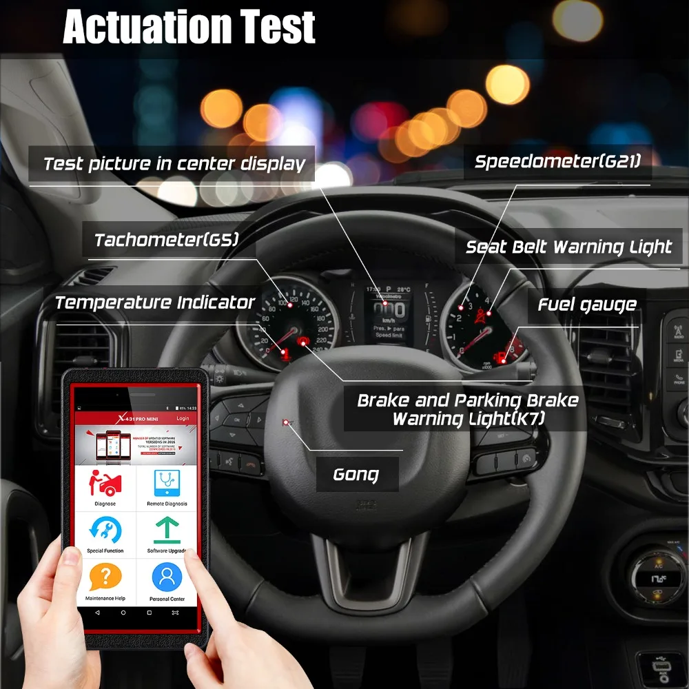 LAUNCH X431 Pro мини-автомобильный диагностический сканер OBD2, Wi-Fi+ Bluetooth инструмент для диагностики, инструменты для кодирования ЭБУ, автомобильный диагностический инструмент