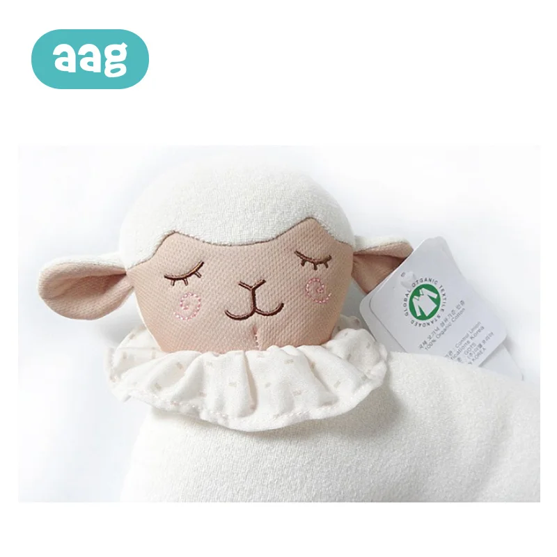 AAG хлопковая детская подушка Дышащие Детские формирующие подушки для предотвращения плоской головы эргономичная подушка для новорожденного подушка для защиты головы 0