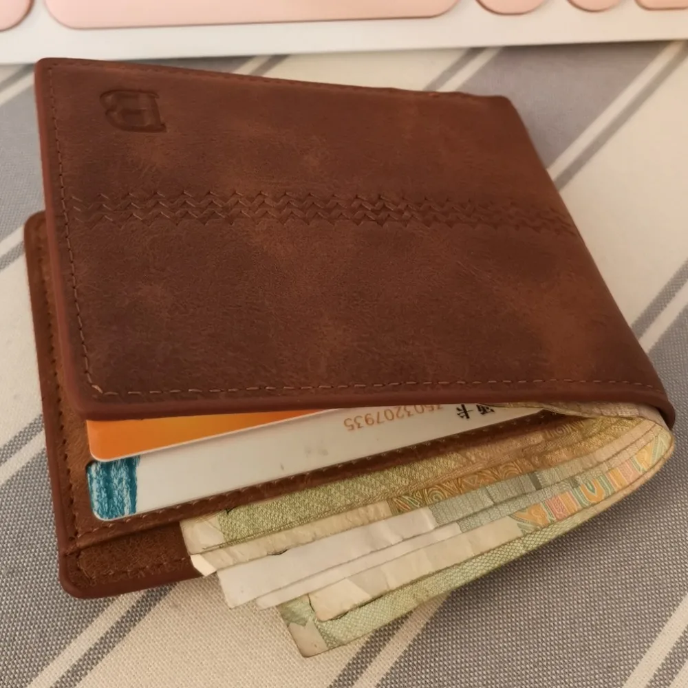 الدولار محفظة ضئيلة محفظة محافظ للرجال Rfid حجب المال المحافظ محافظ للرجال مع حامل بطاقة 2019 Fashinal