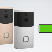 Встроенный аккумулятор долгое время ожидания беспроводной wifi 720 p IP дверной звонок Домофон системы