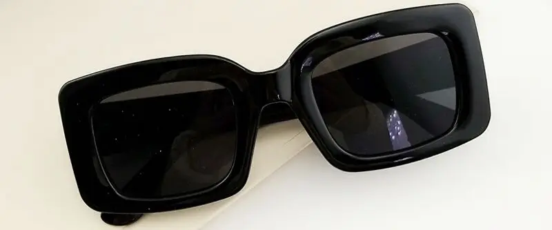 Новинка, женские солнцезащитные очки, брендовые, дизайнерские, маленькие, квадратные, солнцезащитные очки для женщин, белая оправа, для девушек, Ретро стиль, солнцезащитные очки, 1436 - Цвет линз: Black Frame Grey