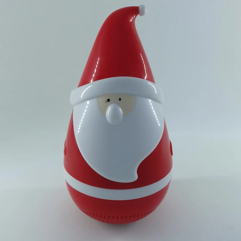 Беспроводные Bluetooth вокальные игрушечные колонки рождественские подарки Tumbler Touch музыка Санта-Клаус презентеры рождественские подарки