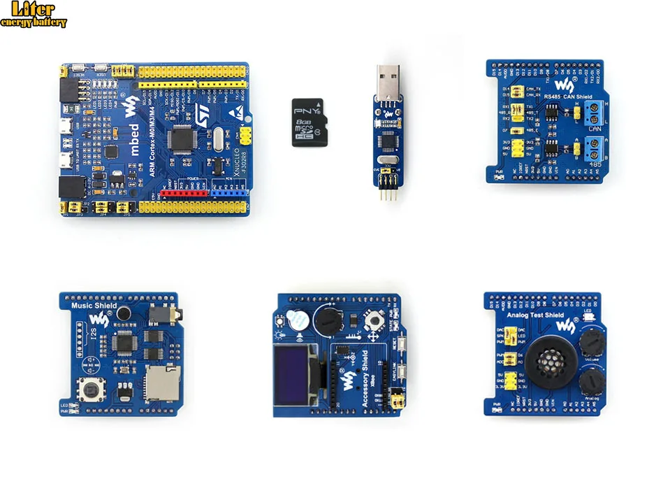 

XNUCLEO-F302R8 Package B=STM32 Supports Leonardo Compatible with NUCLEO-F302R8 onboard Cortex-M4+ST-LINK/V2 (mini)+9 modules