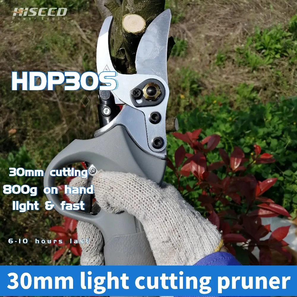  35 cutting diameter Professional portable electric pruning shears battery powered pruners for viney