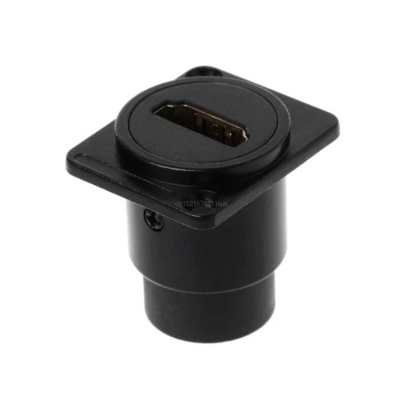 Новая сетевая втулка шасси HDMI D type RJ45 монтажный аудиоразъем для панели