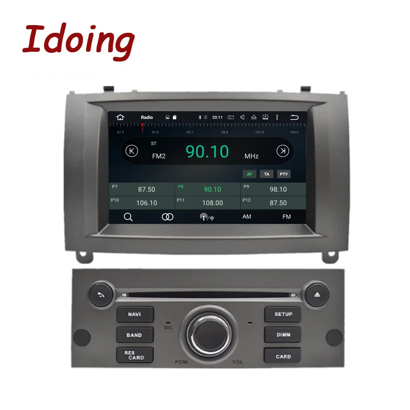 Cheap Idoing 7"1Din 4G+32G 8Core Car Radio GPS Android 9.0 Multimidia For Peugeot 407 2004 2005 2006 2007 2008 2009 GPS Navigation 3 Cheap Idoing 7"1Din 4G+32G 8Core Car Radio GPS Android 9.0 Multimidia For Peugeot 407 2004 2005 2006 2007 2008 2009 GPS Navigation 3