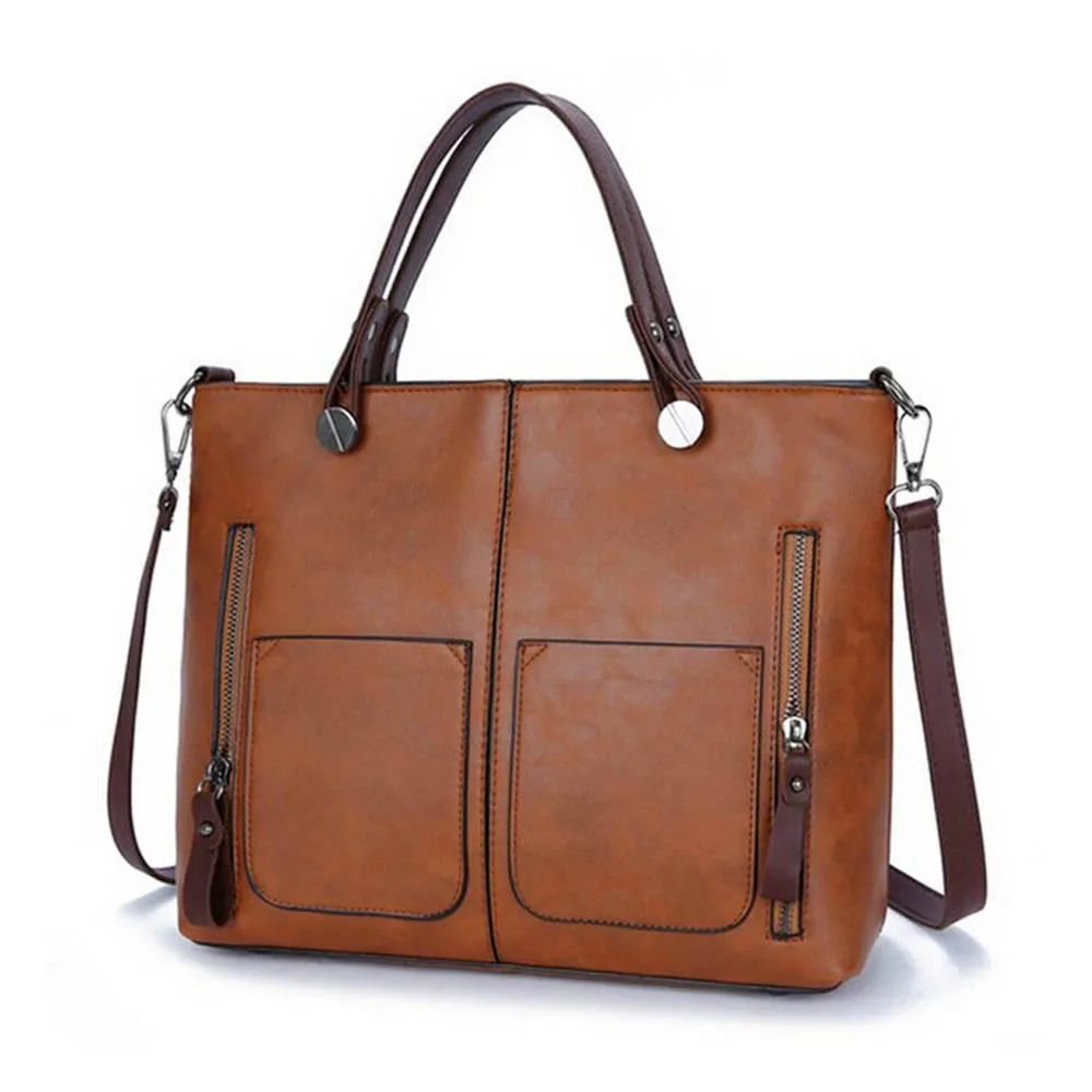 Xiniu/Новинка; женская Повседневная кожаная сумка высокого качества; женская сумка через плечо; вместительная сумка