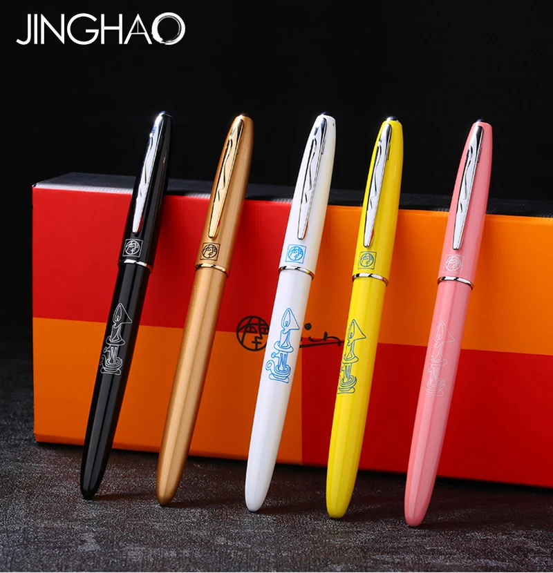 

Pimio 606 Luxury Rollerball Pen Exquisite Fashion Design Black Ink 0.7mm Metal Writing Gift Pens with an Original Gift Box