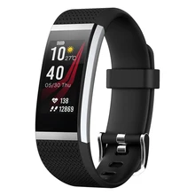 Fit HR 2 IP67 водонепроницаемый смарт-наручные Фитнес браслет BT 4,0 монитор сердечного ритма спортивные группы браслет для IOS Android